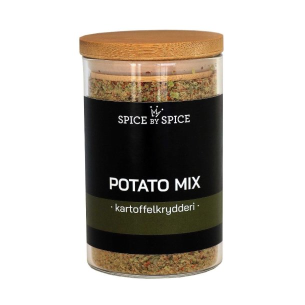 Potato-mix <br><br> Glas m. bambuslg <br><br>