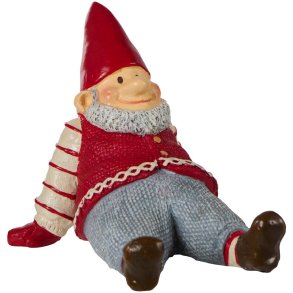Ribenisse <br><br> Eigil siddende <br><br> B: 10 H: 8 L: 7,8 cm <br><br> 