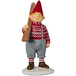 Ribenisse <br><br> Ejnar m/ ski <br><br> B: 6,7 H: 13,3 L: 5,7 cm <br><br> 