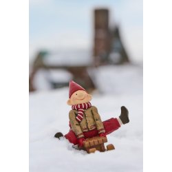 Ribenisse <br><br> Hans m/ k�lk <br><br> B: 8 H: 9,1 L: 10,5 cm <br><br> 