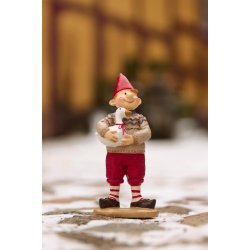 Ribenisse <br><br> Sigurd m/ g�sen <br><br> B: 4,8 H: 13,5 L: 5,9 cm <br><br> 