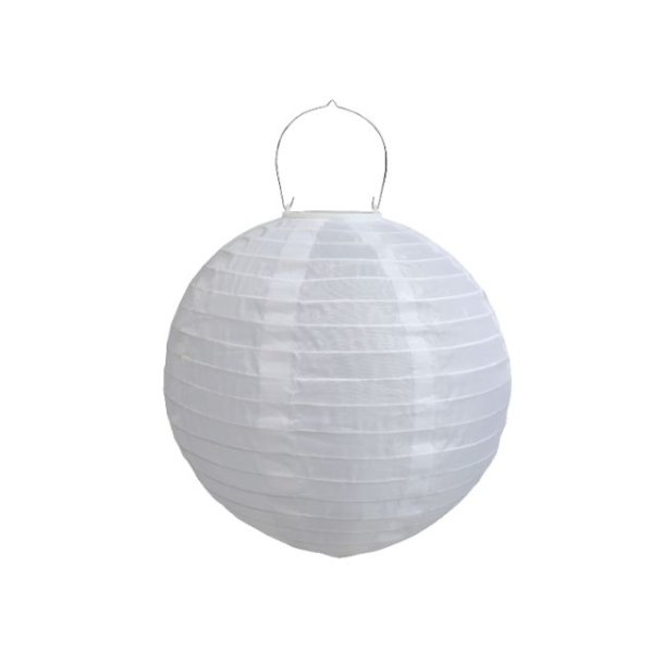 Solcellelampe <br><br> Stor -  30 cm <br><br> Vlg mellem 3 farver <br><br> 