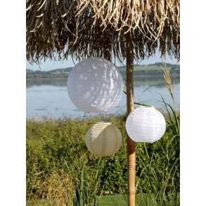 Solcellelampe <br><br> Stor - � 30 cm <br><br> V�lg mellem 3 farver <br><br>  RESTSALG <br><br>