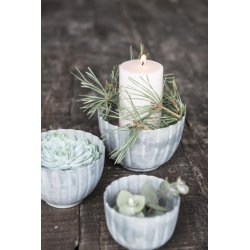 Skjuler m. brede riller <br><br> mellem <br><br> gr/zink <br><br>