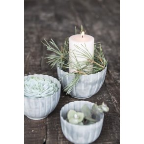 Skjuler m. brede riller <br><br> mellem <br><br> gr/zink <br><br>