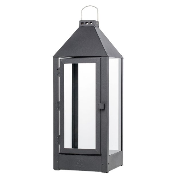 Maxi lanterne <br><br> 22,5 x 22,5 x 60 cm <br><br> Sort