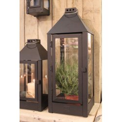 Maxi lanterne <br><br> 22,5 x 22,5 x 60 cm <br><br> Sort