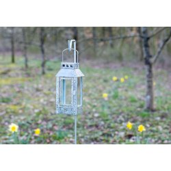 Spyd - 110 cm <br><br> Galvaniseret look <br><br> til micro og micro small lanterner <br><br>