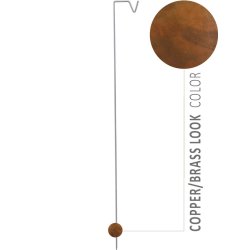 Spyd - 90 cm <br><br> Kobber / Messing look <br><br> til hngelanterner <br><br>