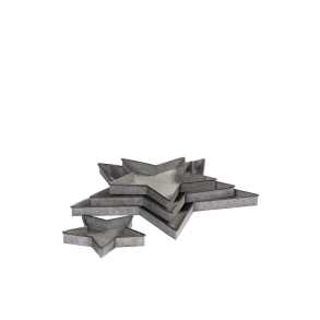 Ava stjerne fad <br><br> X - Large <br><br> 3 x 50 cm <br><br> Perfekt til dekorationer <br><br>