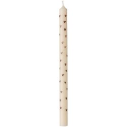 Kertelys - Svanem�rket <br><br> Brune hjerter <br><br>