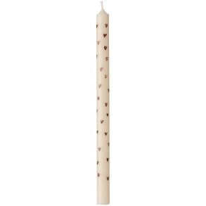 Kertelys - Svanem�rket <br><br> Brune hjerter <br><br>