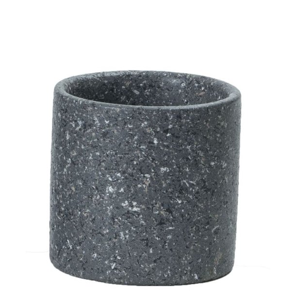 Terrazzo potte<br><br> 10 x 10 cm <br><br> Gr� <br><br> RESTSALG <br><br> 