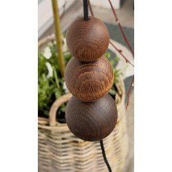 Tr�kugle <br><br> r�get eg <br><br> v�lg st�rrelse <br><br>