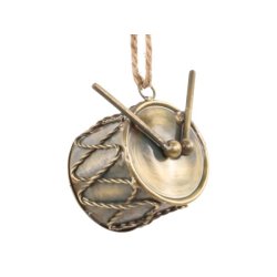 Tromme <br><br> antique messing <br><br> H4 / L7 / B5 cm