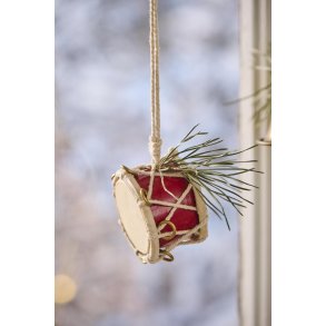 Mini tromme <br><br> R�D <br><br>  h 4 x � 5,5 cm <br><br> 