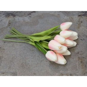 Fleur tulipaner <br><br> 27 cm <br><br> bdt. m. 12 stk. <br><br> 2. SORTERING <br><br> OBS p� beskrivelse <br><br>