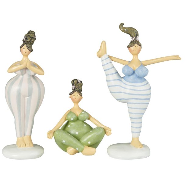 Yoga dame <br><br> Stende <br><br> 